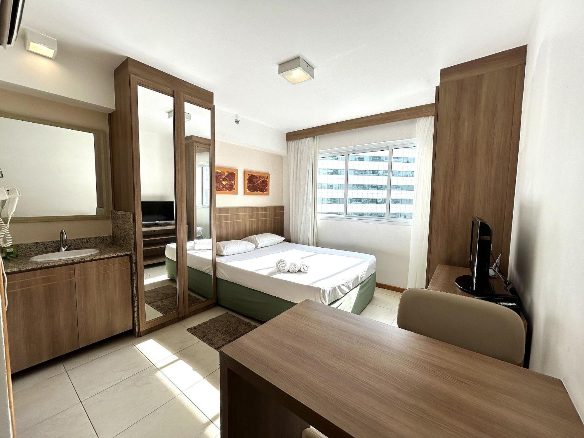 Sm1214 Flat Com Excelente Localizacao Em Regiao Central Бразилия Екстериор снимка